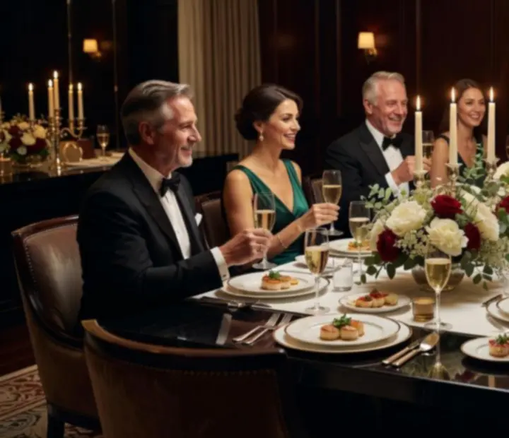 Prywatna kolacja urodzinowa lub rocznicowa w eleganckiej restauracji